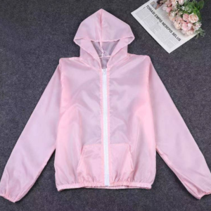 Ice Silk Sunscreen Clothing-Pink-1 piece