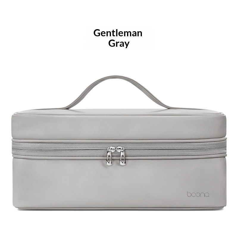 PU Leather Hair Dryer Storage Bag