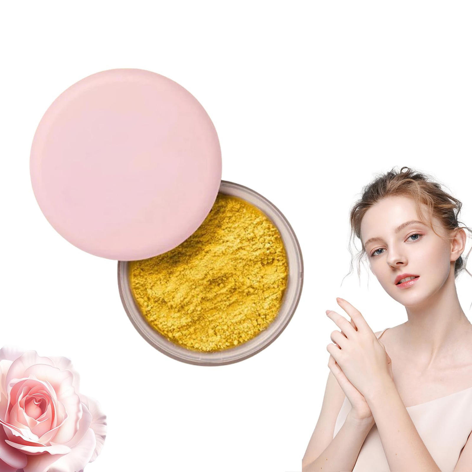 Fine Matte Texture That Is Not Easy To Remove Makeup Powder - Image 5