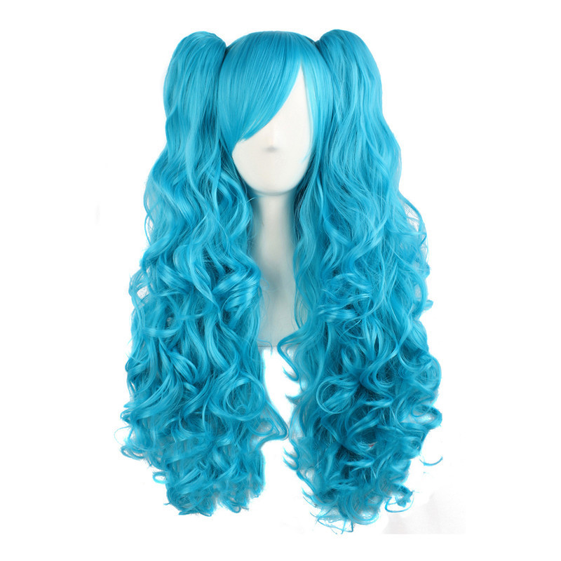 Big wave wig set double ponytail - Image 11