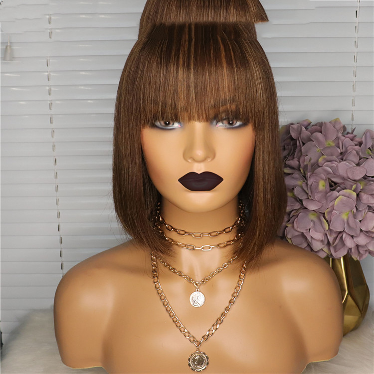 Qi Liuhai Real Hair Wig Headgear - Image 3