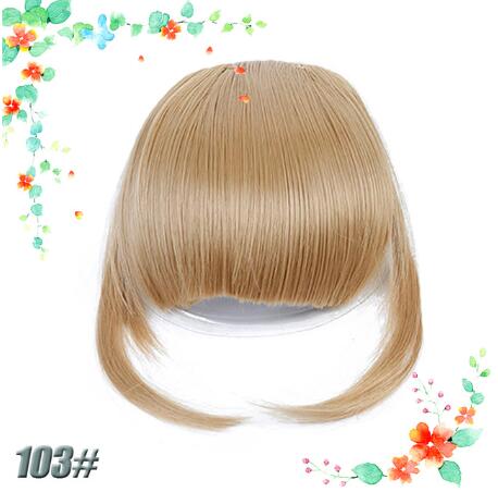 3D Clip-In Bangs Hair Extensions - Image 10
