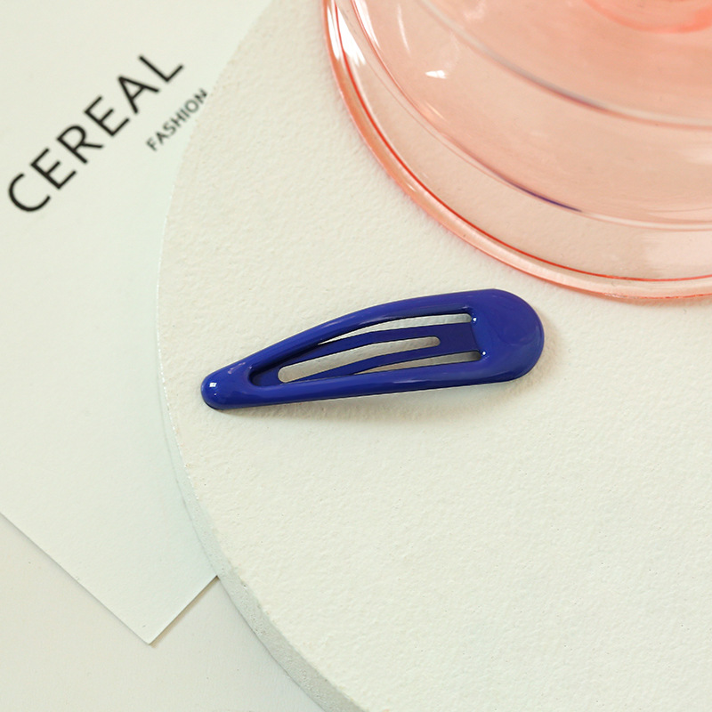 Drop-shaped Clip Paint Epoxy Female BB Clip Headdress Hairpin - Image 10