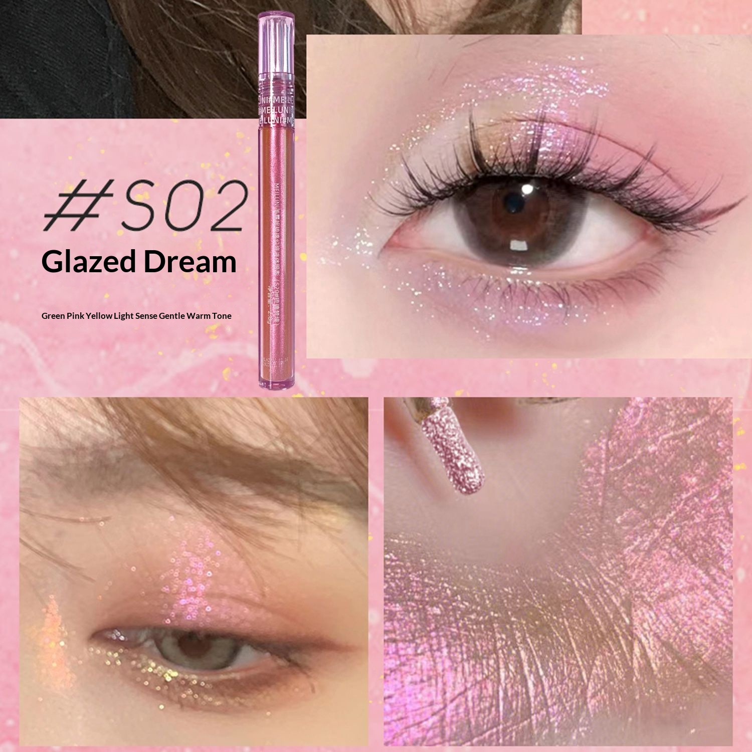 Chameleon Liquid Eyeshadow Shimmering Highlighter - Image 3