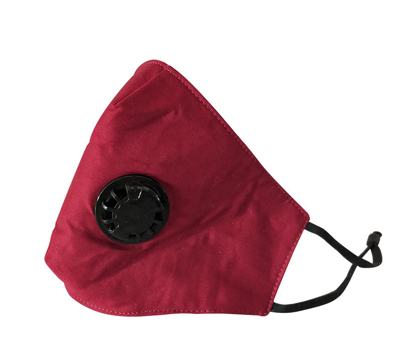 Disposable Filter Element Black Red Navy Cloth Mask - Image 2