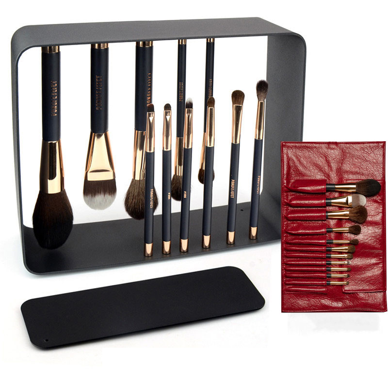 Fashion Magnet Makeup Brush Real Hair Set - Image 3