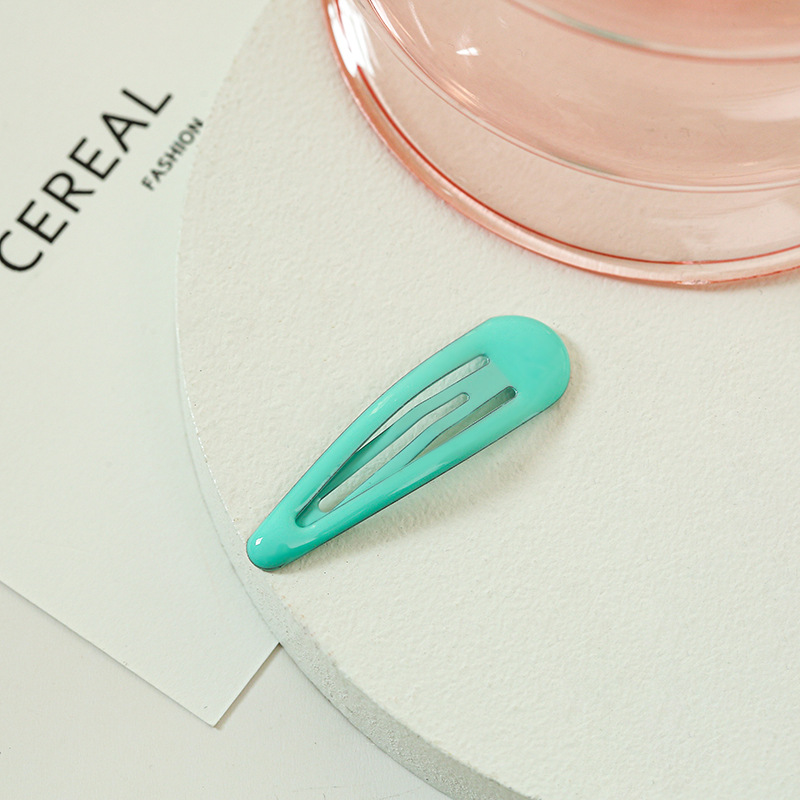 Drop-shaped Clip Paint Epoxy Female BB Clip Headdress Hairpin - Image 17