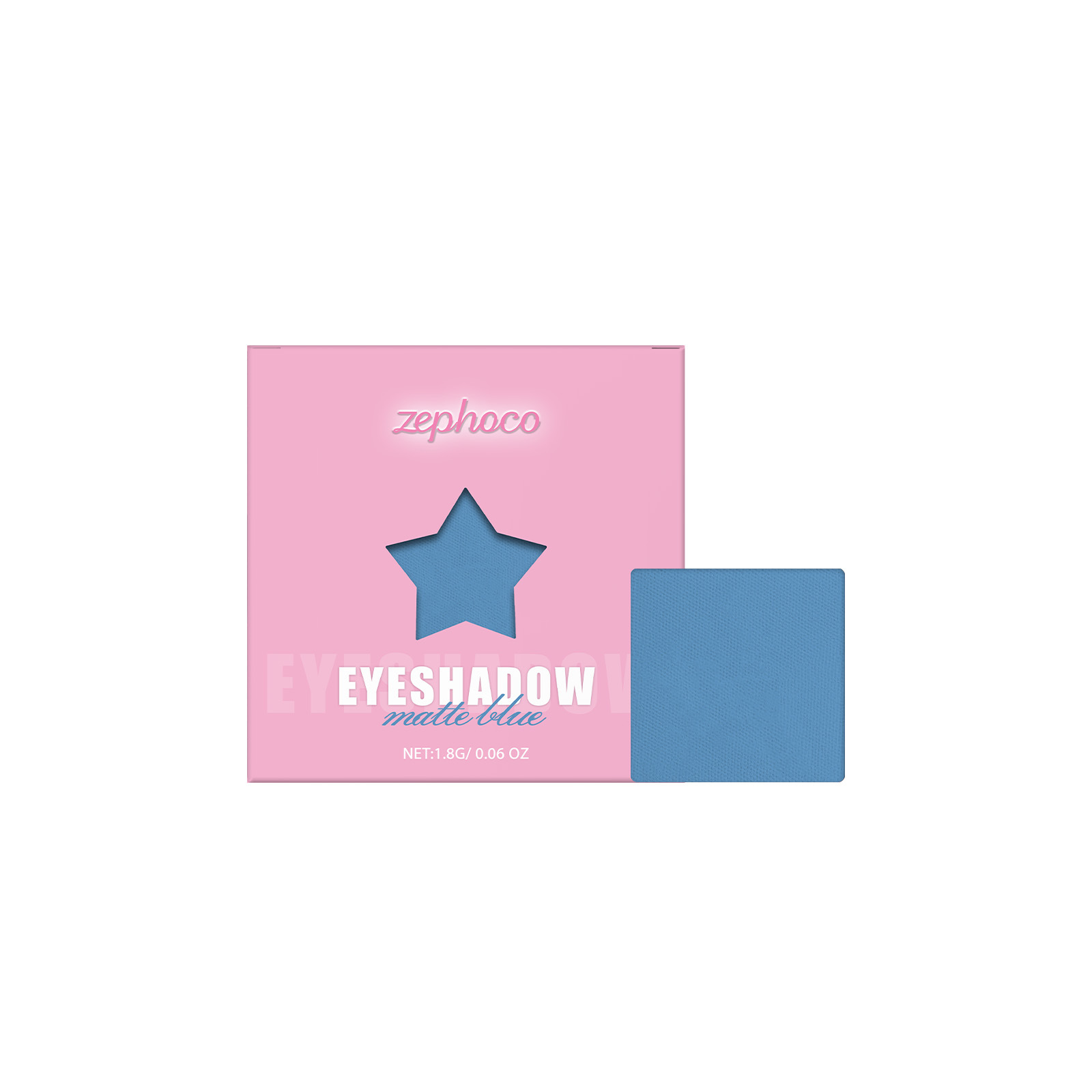 Monochrome Eye Shadow Plate Color Rendering Long-lasting Portable - Image 6