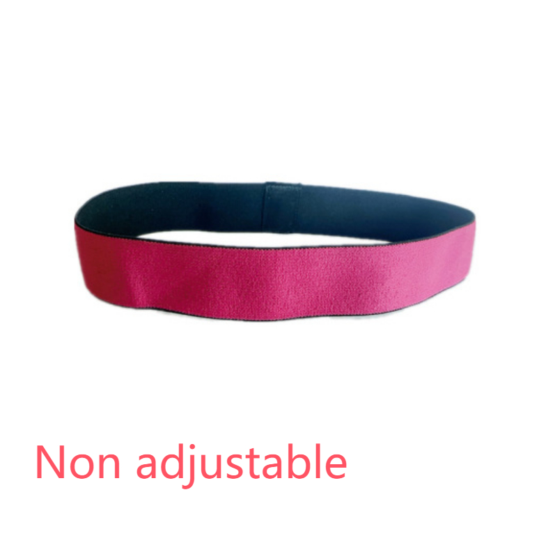 Rose Red Fixing Band Wig Edge Velcro Adjustable Non-slip Headband - Image 2