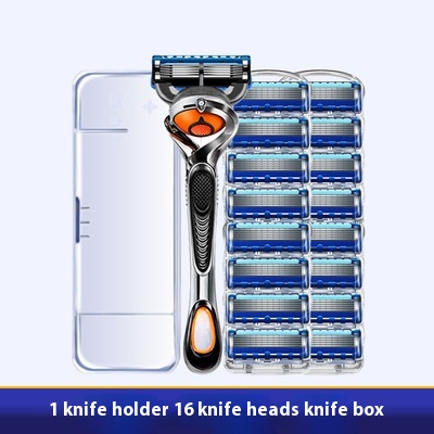 Men's Five-layer 5-blade Manual Shaver Manual Shaver - Image 5