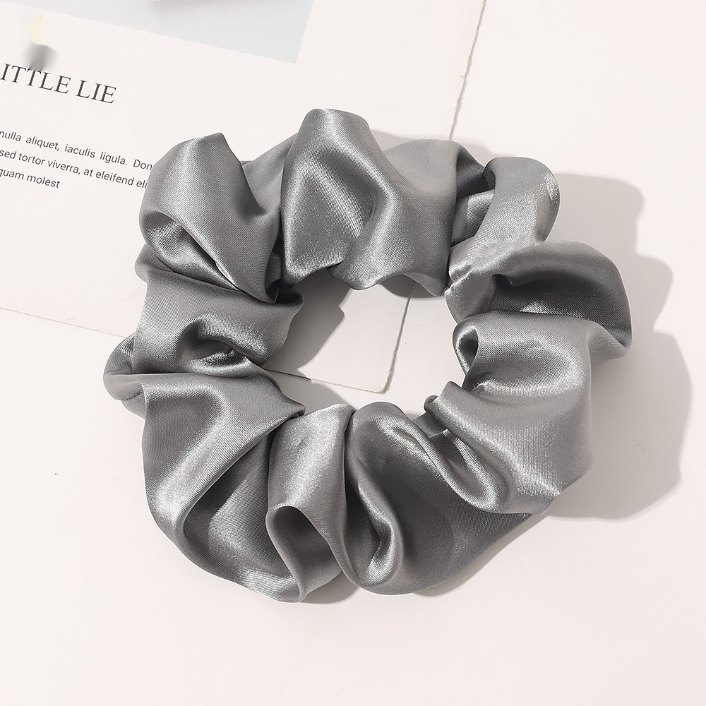 Silk Large Intestine Silk Sweet Satin High-end Hair Ring - Image 5