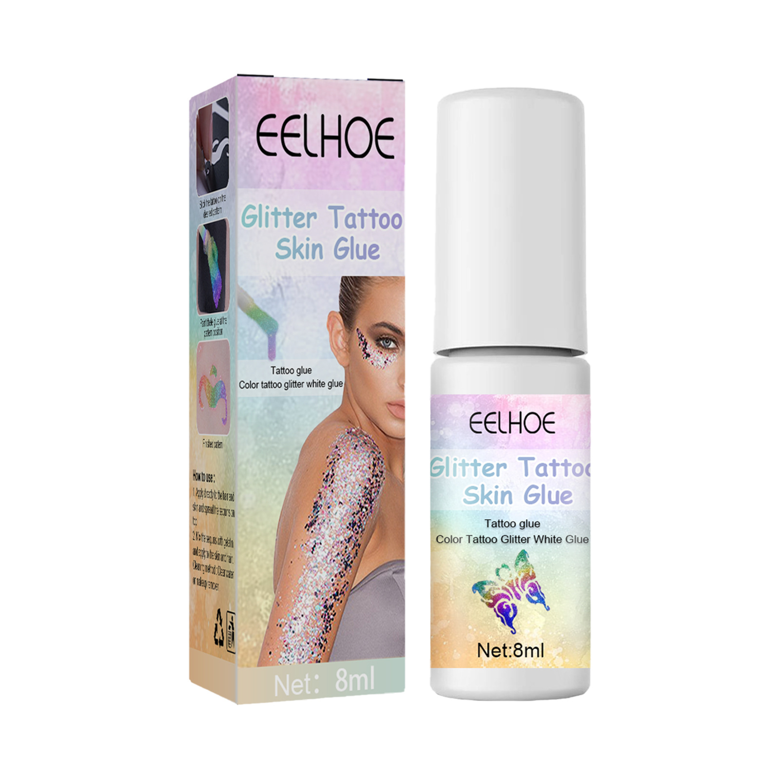 Tattoo Skin Glue Facial Body Painting Eye Makeup Makeup Sequins Skin Glitter Tattoo