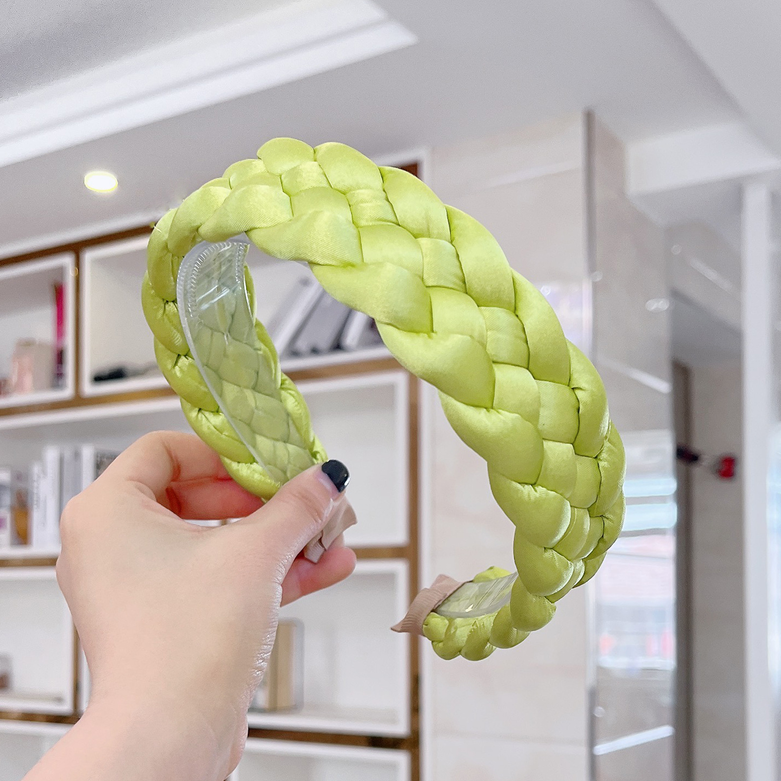 Women's Solid Color Fabric Craft Headband - Image 9