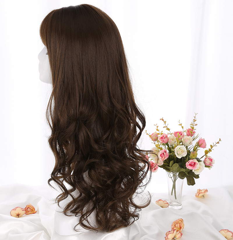 Long Curly Hair Wig Sheath - Image 4