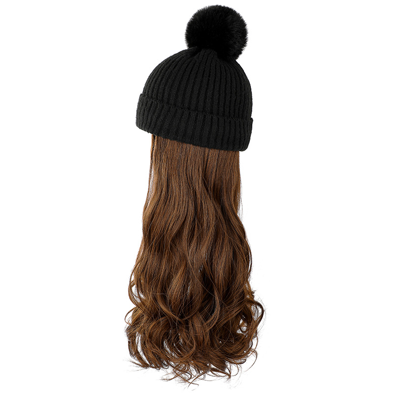 Autumn And Winter New Removable Fashion Woolen Hat - Image 4