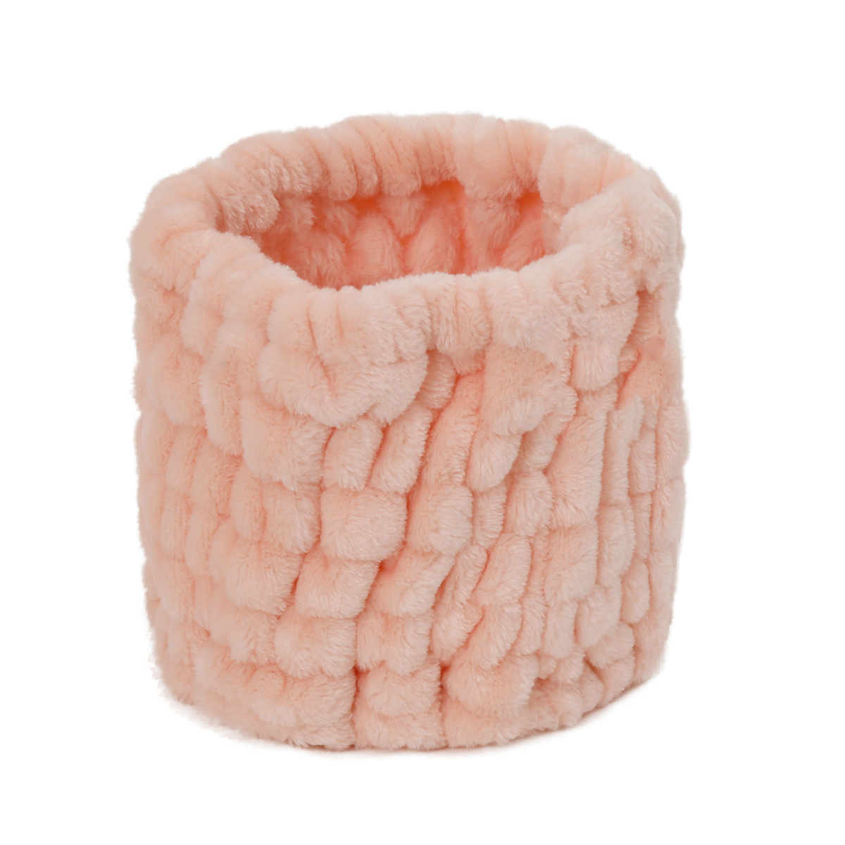 Women's Solid-Colored Sporty Flannel Extra-Wide Headband - Image 5