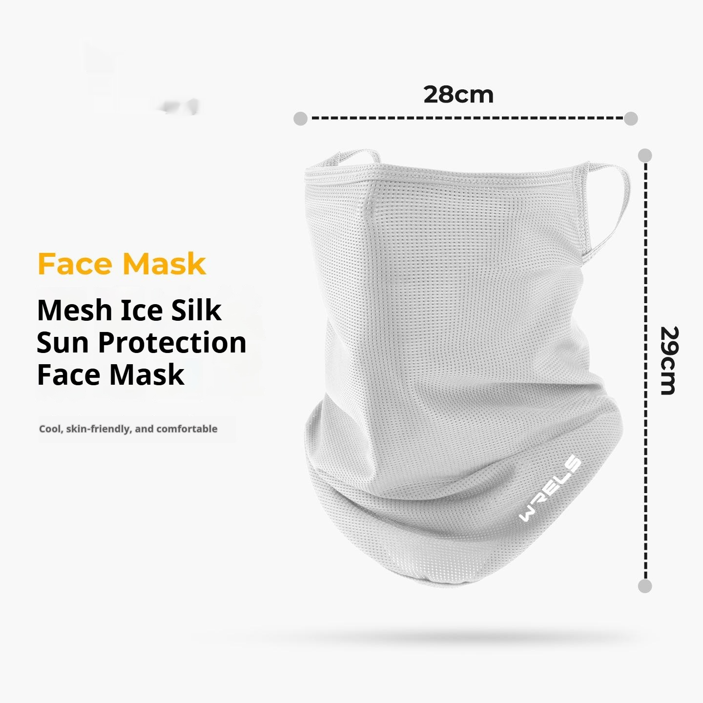 WRELS Fashionable Sun And Dust-proof Breathable Face Mask