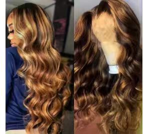 Womens Black Long Curly Wig Full Synthetic Hair With Big Waves - Image 6