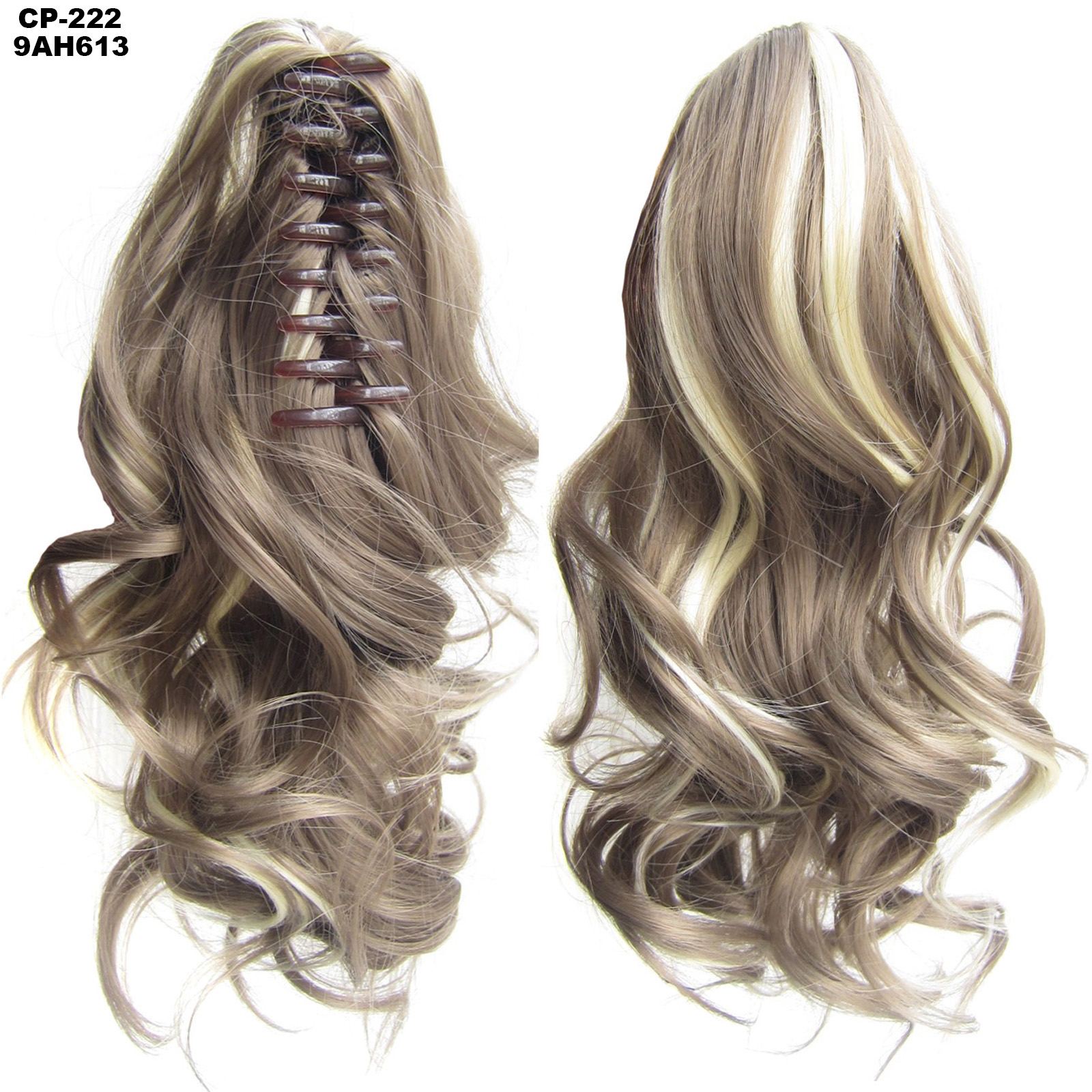 Long Wave Ponytail Wrap Around Ponytail Clip In Hair Headwear Gray Hairpiece Natural Extensions - Image 6