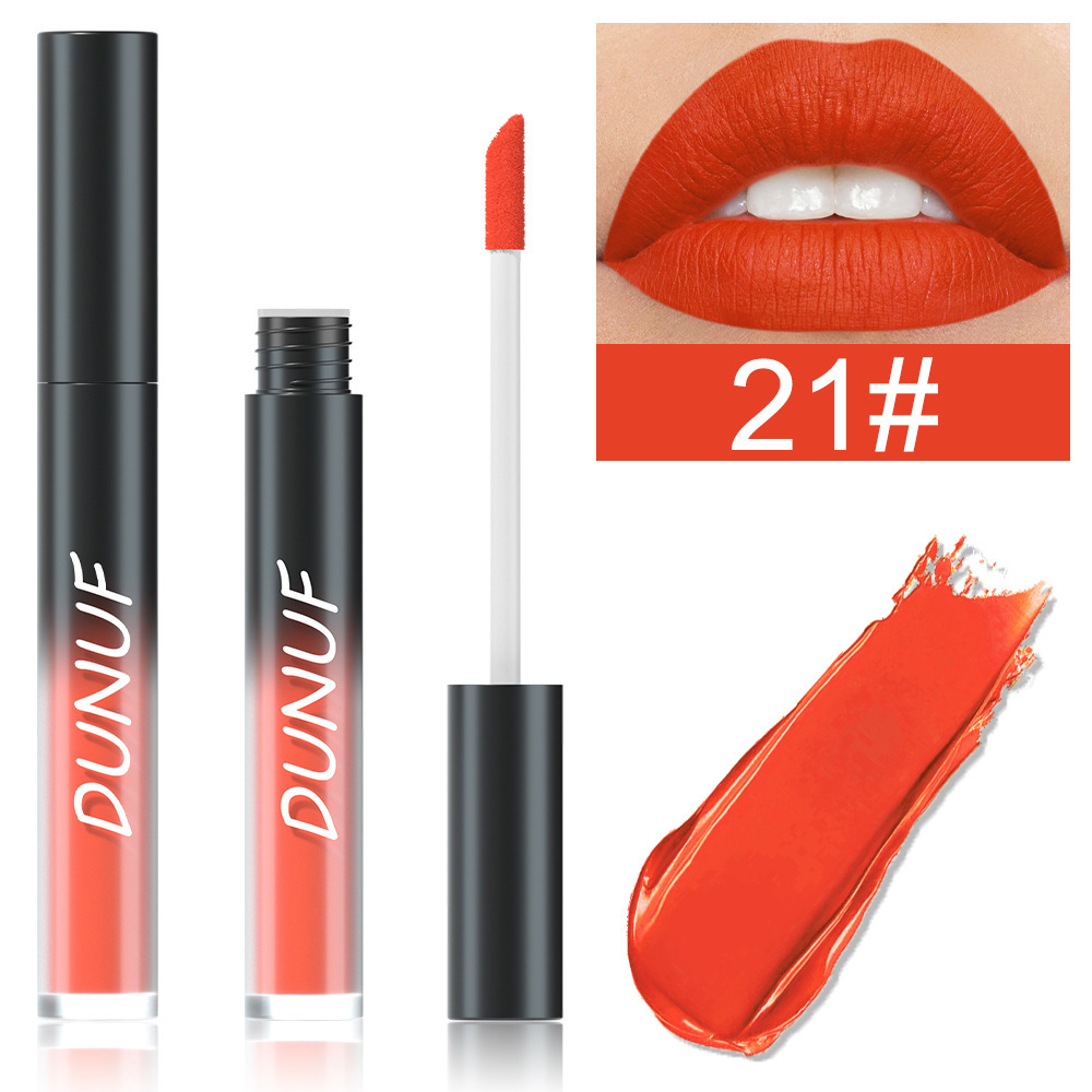 32 Color Lipstick Matte Color Holding Lip Gloss - Image 21