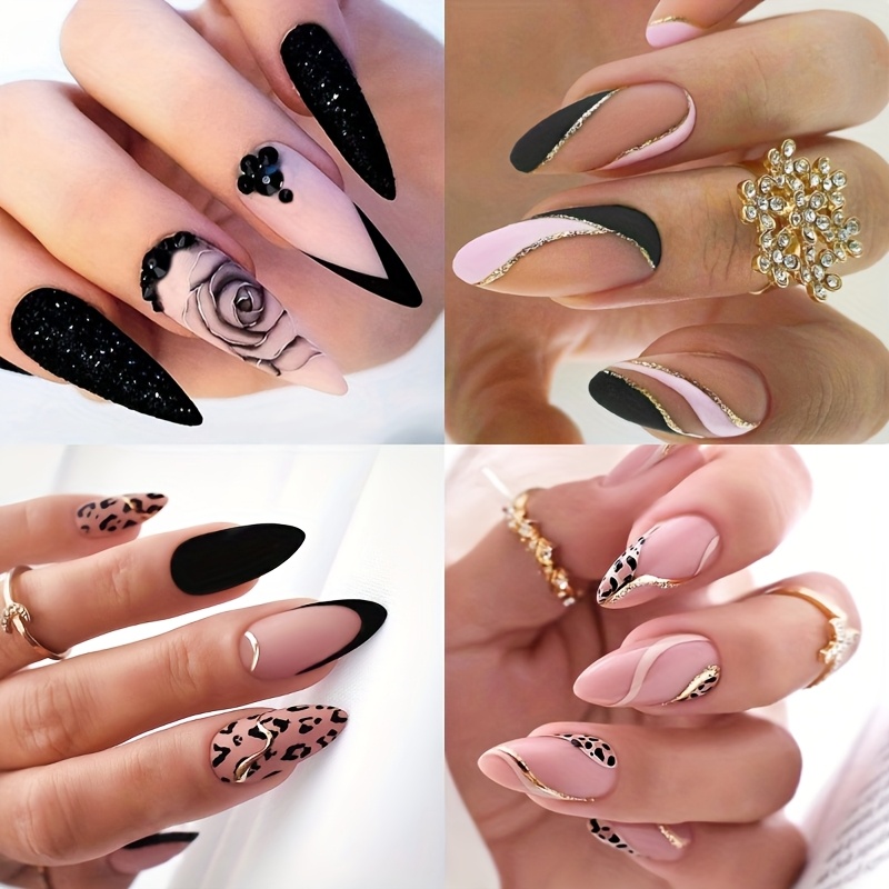French Sweet Cool Striped Nail Sticker - Image 5