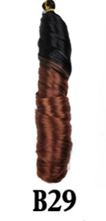 African New Loose Wave Crochet Hair Crochet Hair Extension Big Wave Reel Curved Hair Handle - Image 10