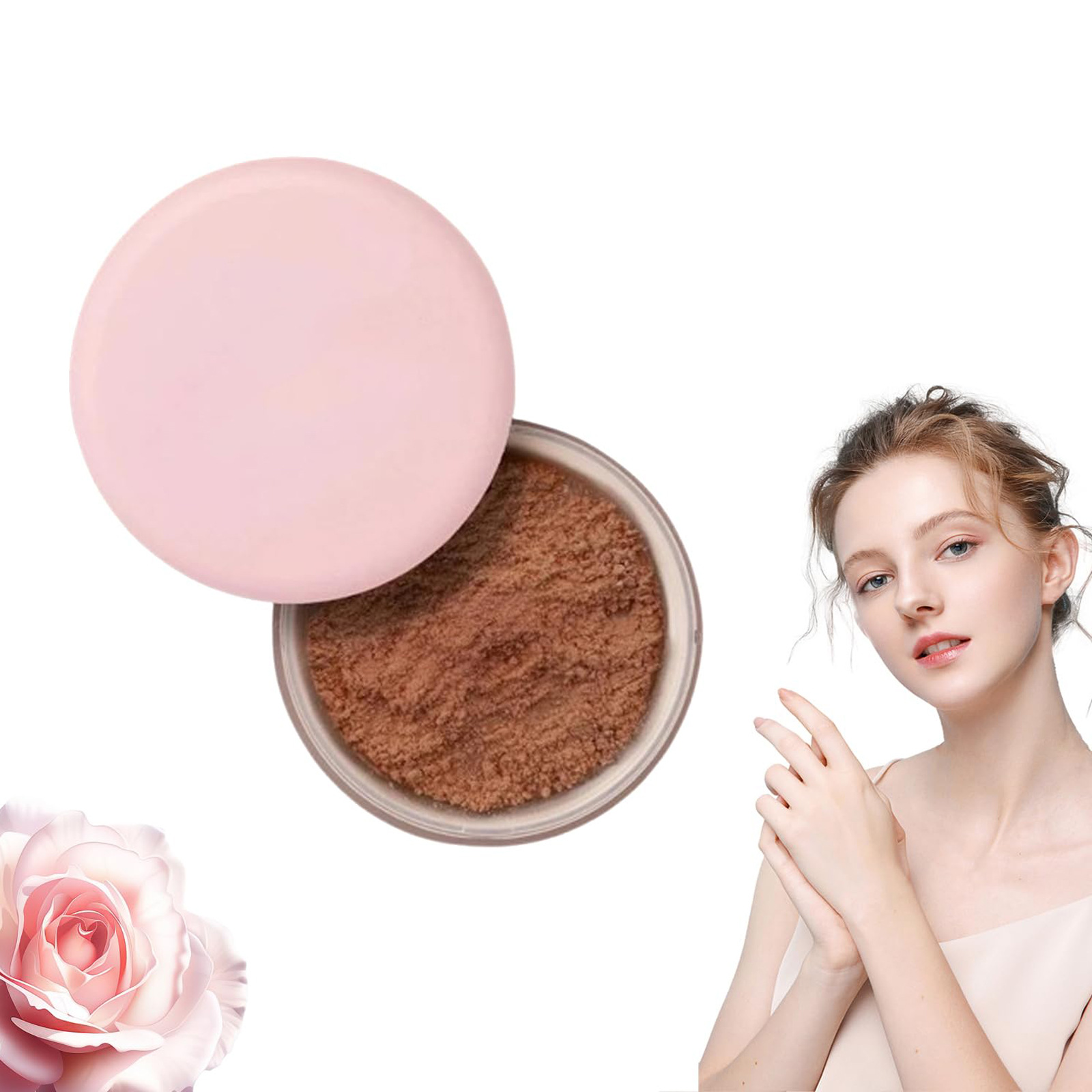 Fine Matte Texture That Is Not Easy To Remove Makeup Powder - Image 4