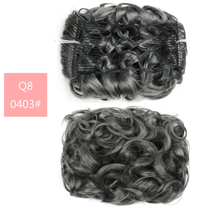 Fluffy Wig High Temperature Wire Pan Head Jewelry Insert Comb - Image 13
