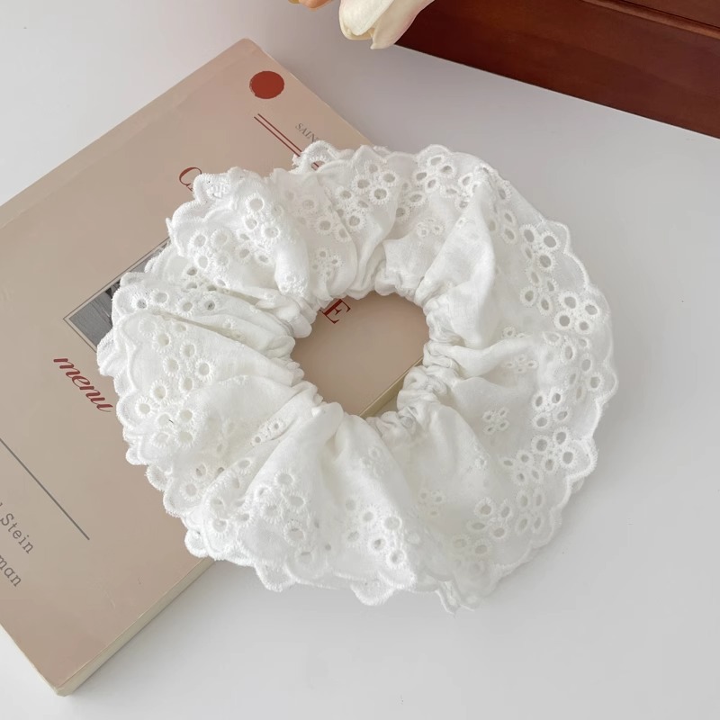 Retro Large Intestine Hair Band Female Hair Rope - Image 3