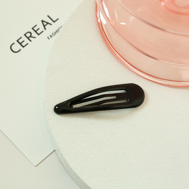 Drop-shaped Clip Paint Epoxy Female BB Clip Headdress Hairpin - Image 13