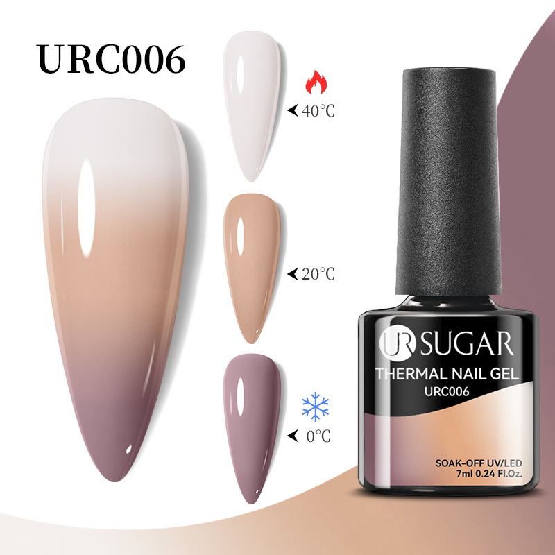 Autumn And Winter New Temperature Change UV Polish Cold And Warm Gradient Nail Glue - Image 6