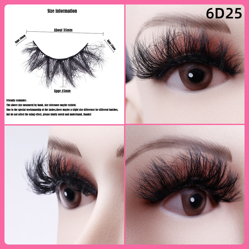 5 Pairs Of Thick False Eyelashes - Image 24