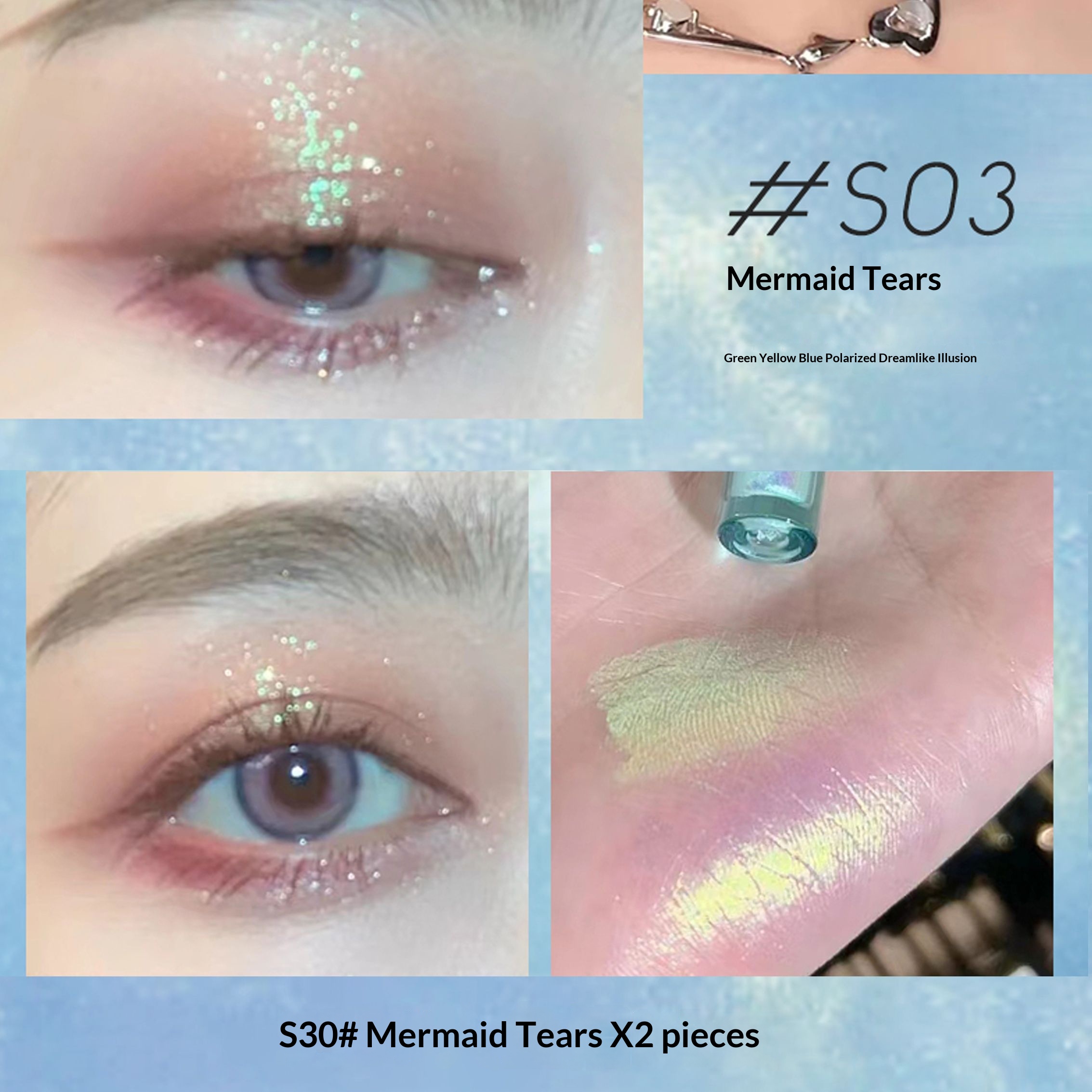 Chameleon Liquid Eyeshadow Shimmering Highlighter - Image 6