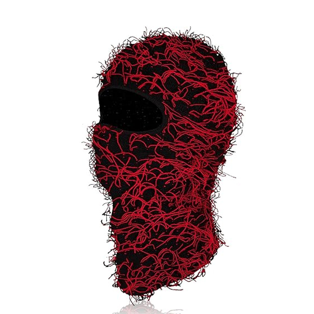 European And American Knitted Warm Face Mask - Image 27