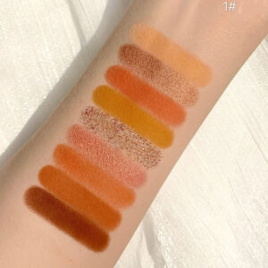 Pearlescent Matte Glitter 9 Color Eyeshadow Palette