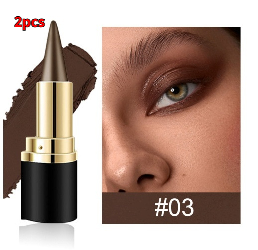 Womens Quick-drying Waterproof, Easy-to-apply Smudge-proof Eyeliner Cream - Image 13
