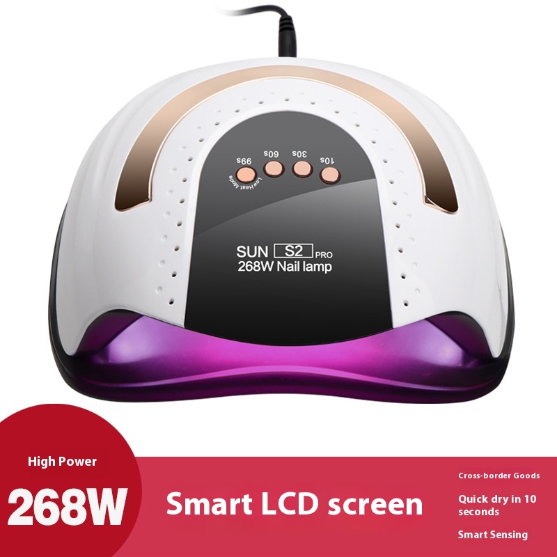 57 Lights Not Black Hands UV Polish Heating Lamp Quick-drying Beauty - Image 2
