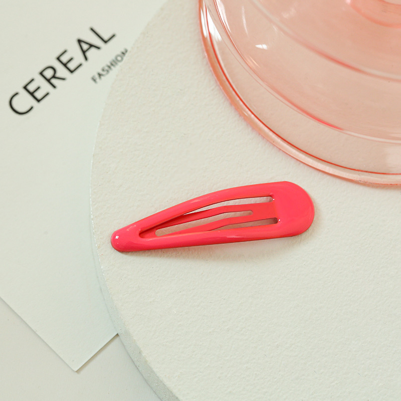 Drop-shaped Clip Paint Epoxy Female BB Clip Headdress Hairpin - Image 6