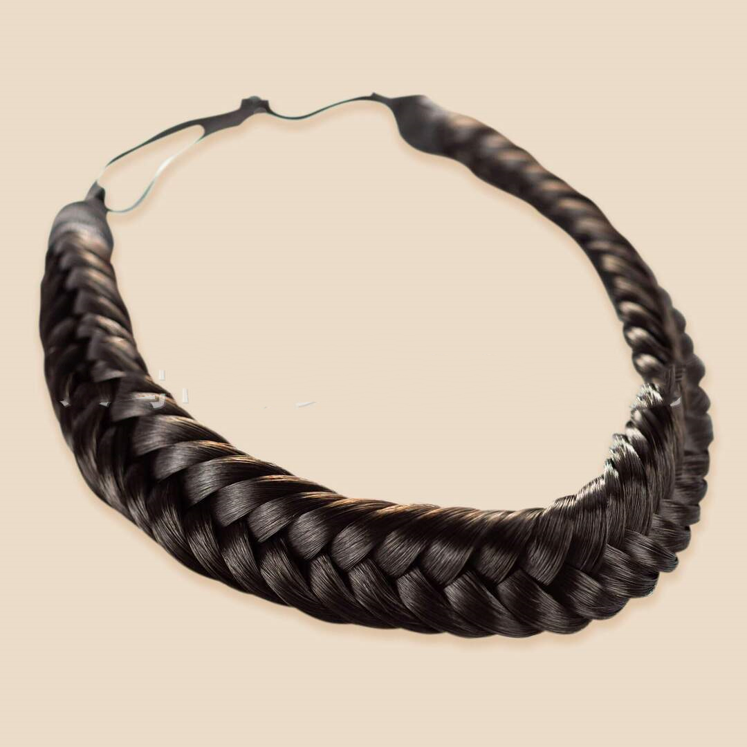 Fashion Braided Two-strand Wig Braid Headband - Image 4