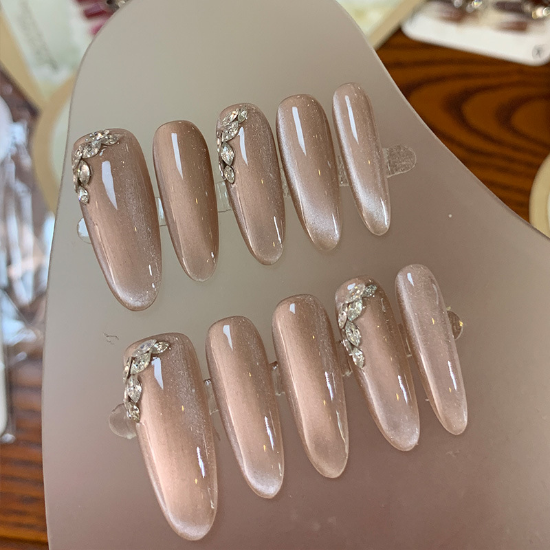 French Manicure Wear Nail Finished Product - Image 4