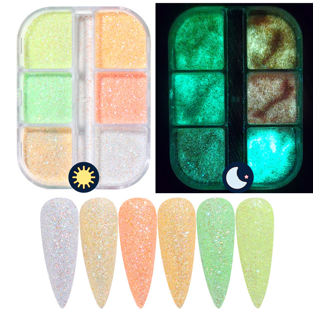 Reflective And Translucent Edelweiss Powder Nail Sequins - Image 13