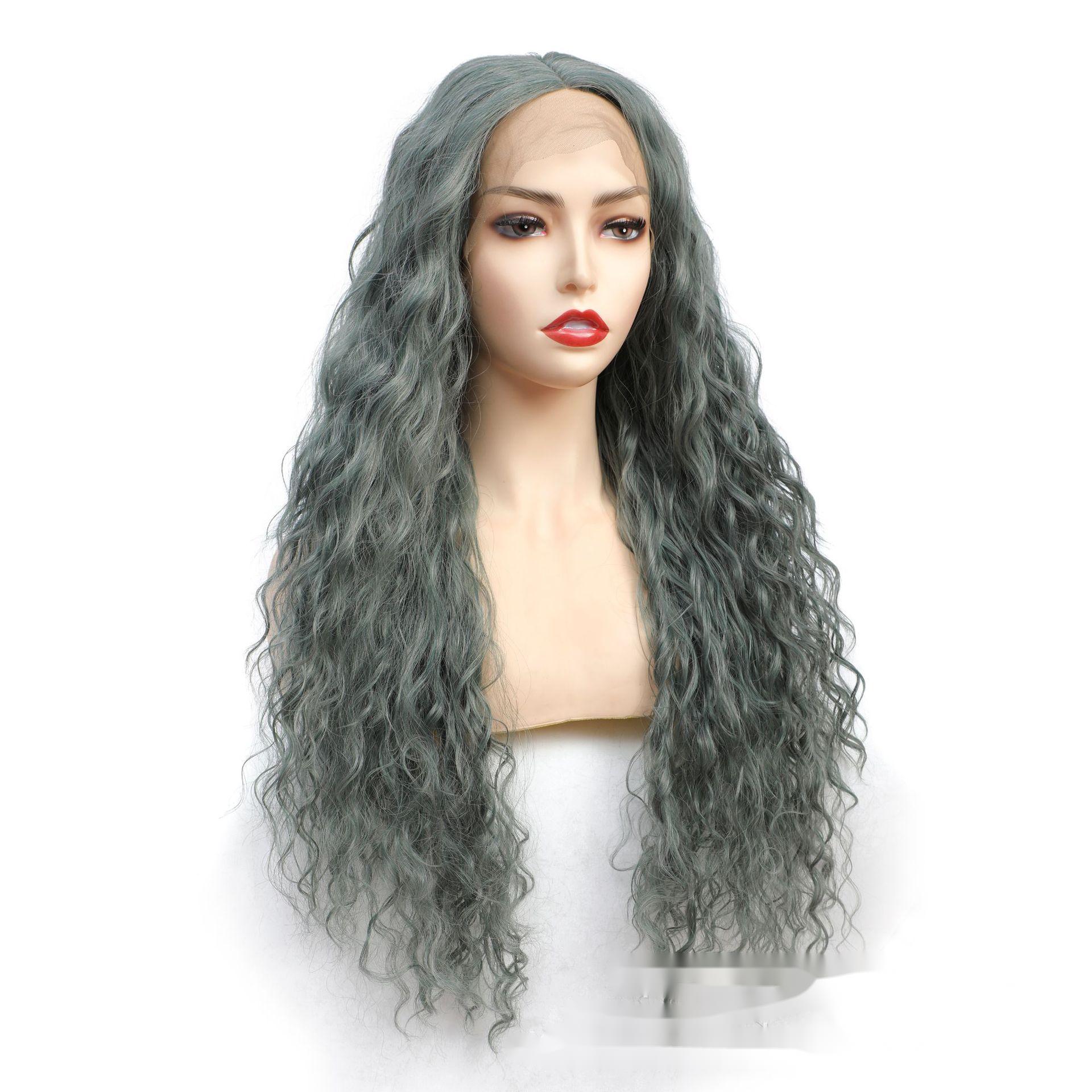 Chemical Fiber Long Curly Hair Hood