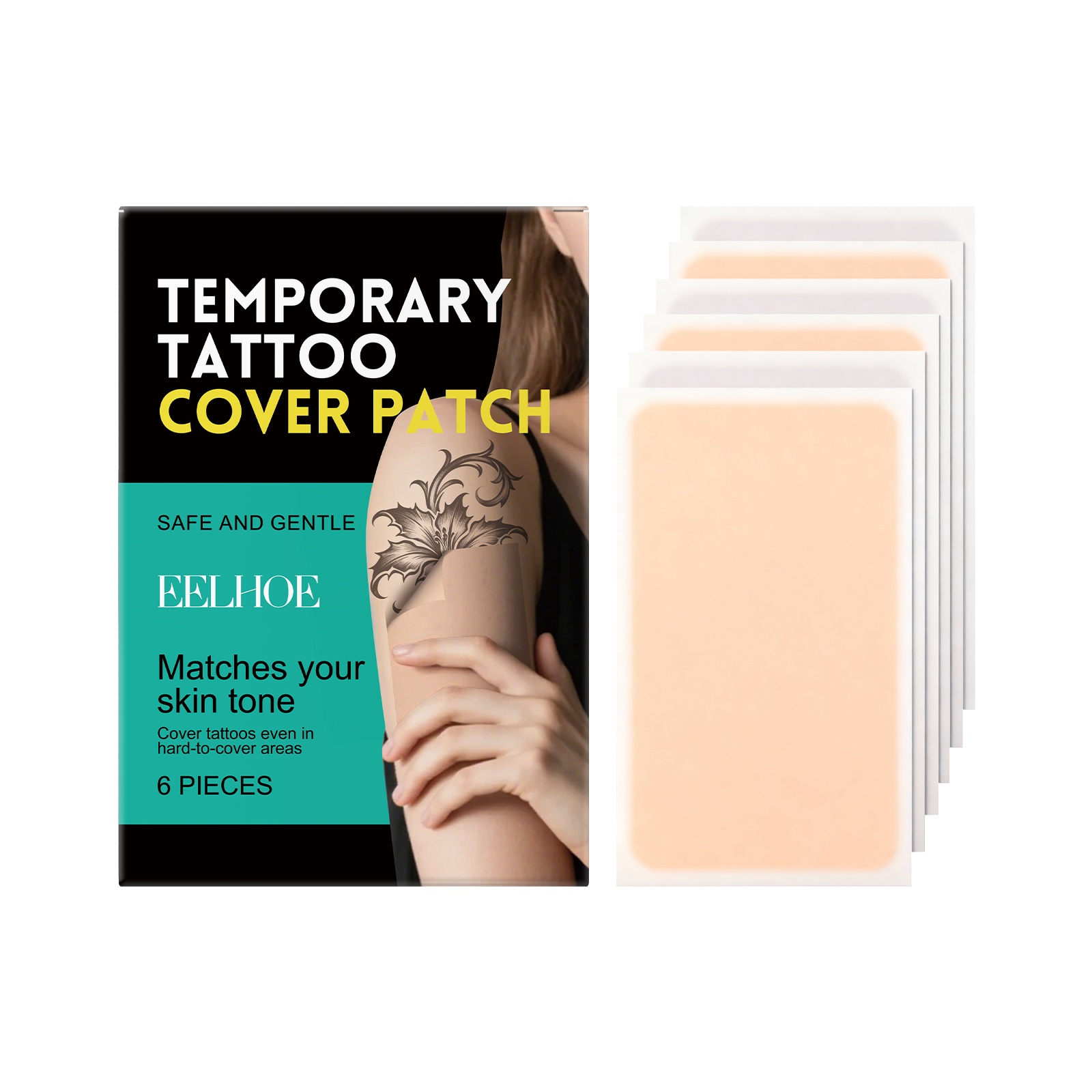 Temporary Tattoo Cover Patch