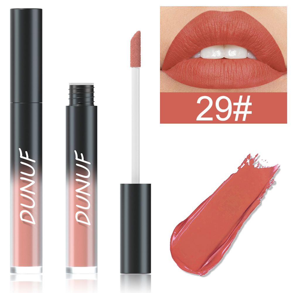 32 Color Lipstick Matte Color Holding Lip Gloss - Image 29