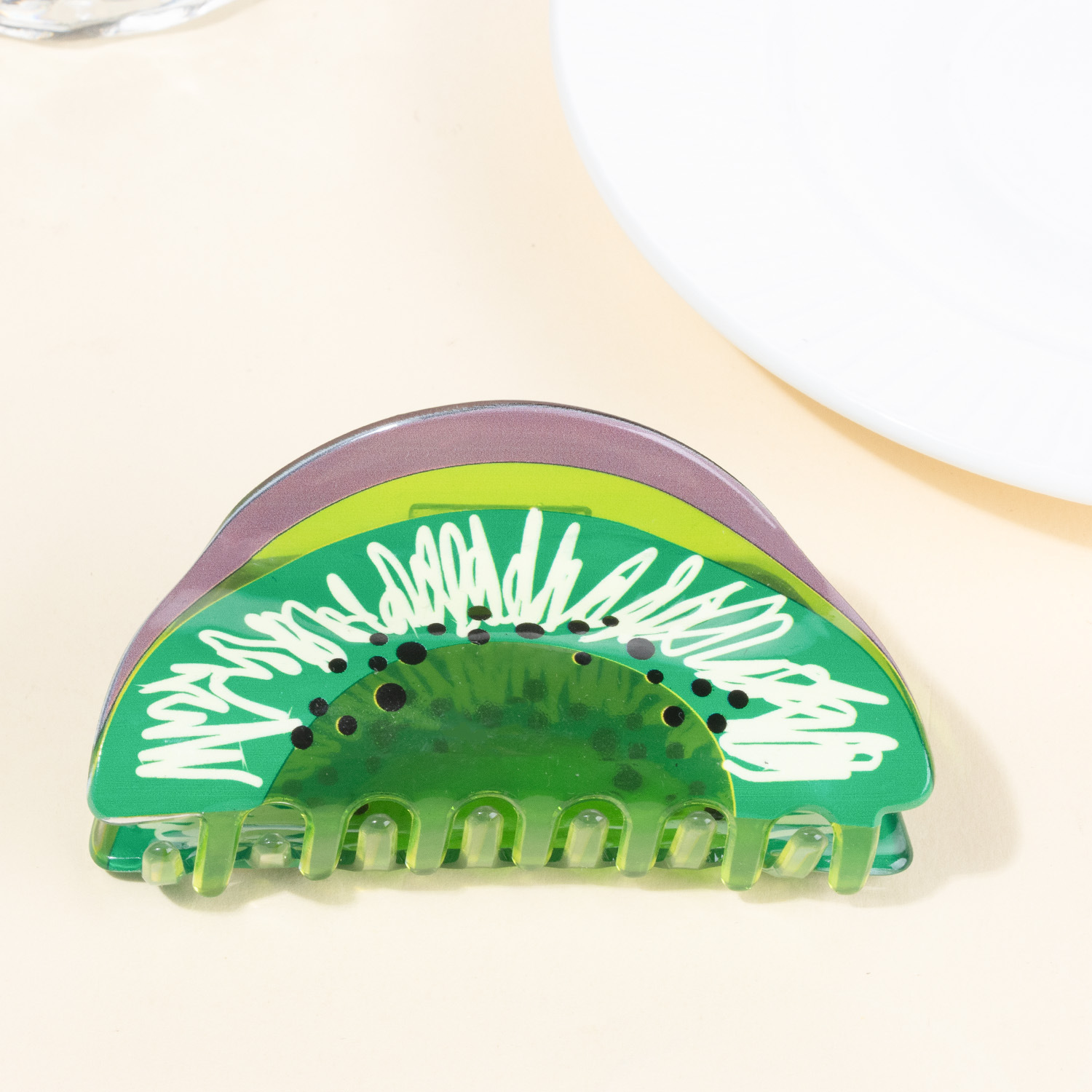 Portable Korean Creative Fruit Transparent Grip - Image 6