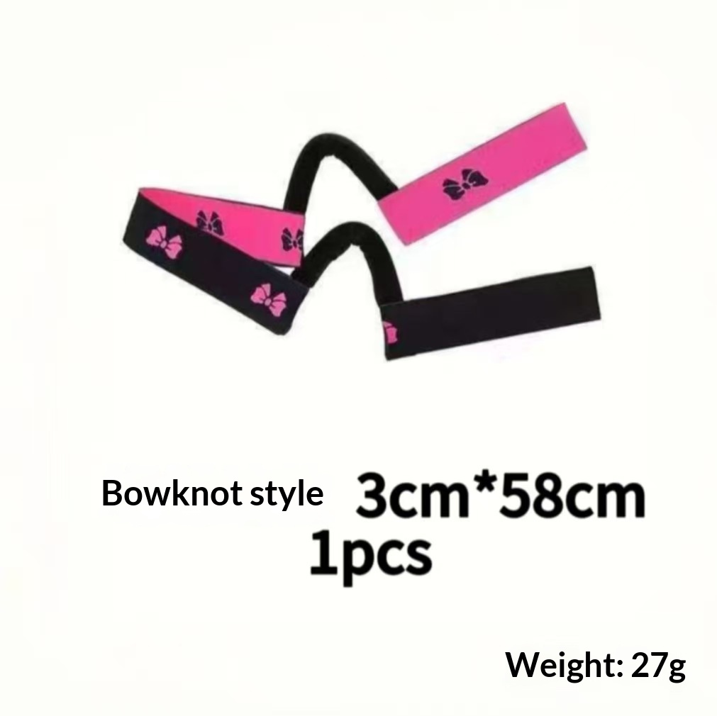 Portable Elastic Band Stretchy Strap Velcro Hairband - Image 5