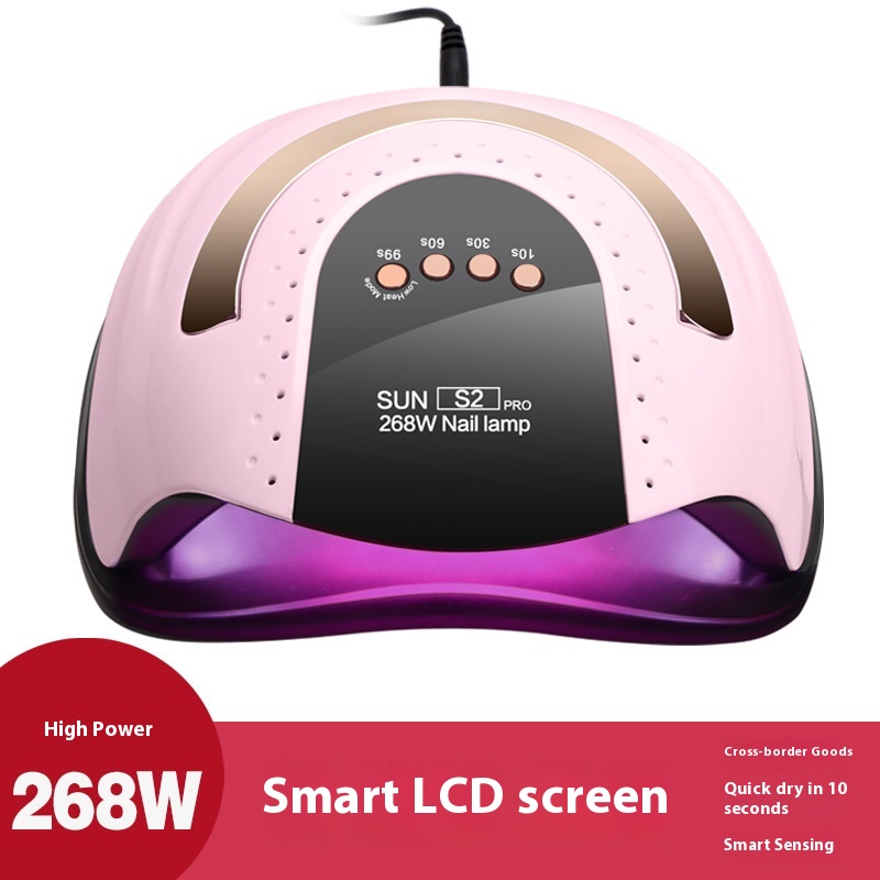 57 Lights Not Black Hands UV Polish Heating Lamp Quick-drying Beauty