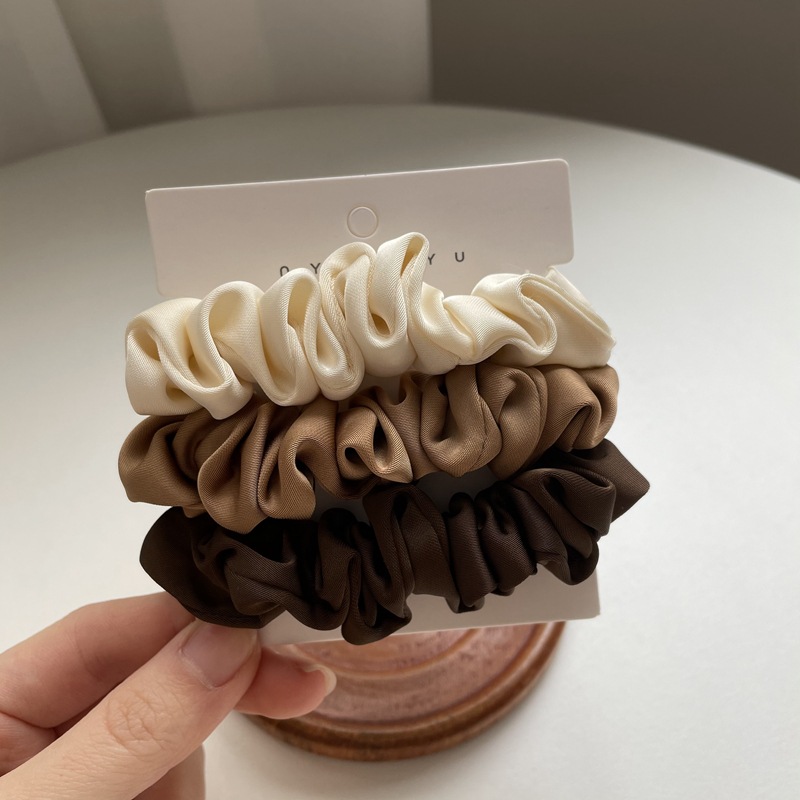 Elegant Silky Satin Simple French Hairtie - Image 4
