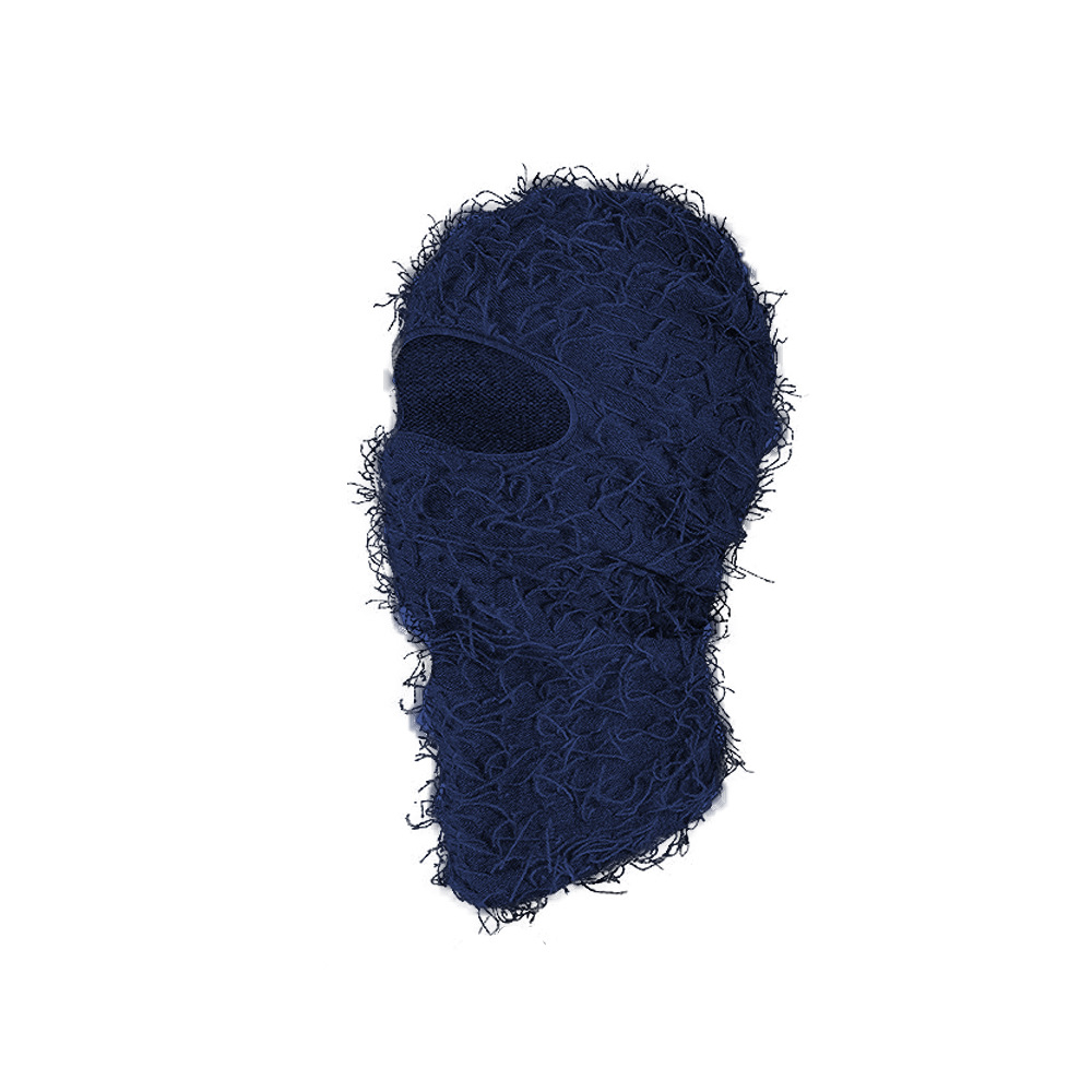 European And American Knitted Warm Face Mask - Image 8