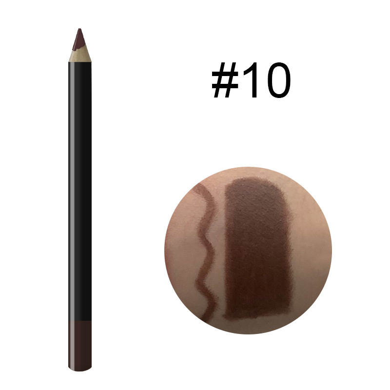 20 Color Black Pen Holder Lip Liner Waterproof Easy To Color - Image 10